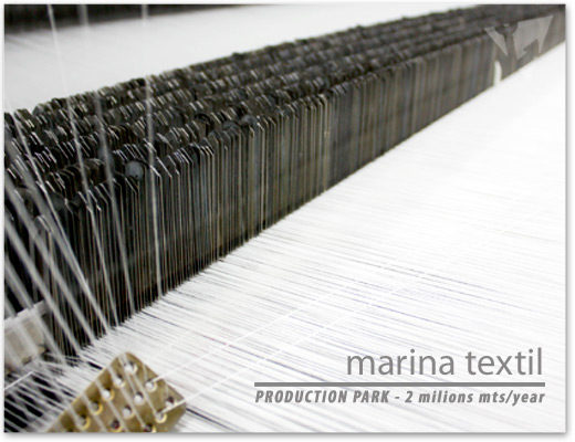 safety of the fireproof fabric production process Marina Textil